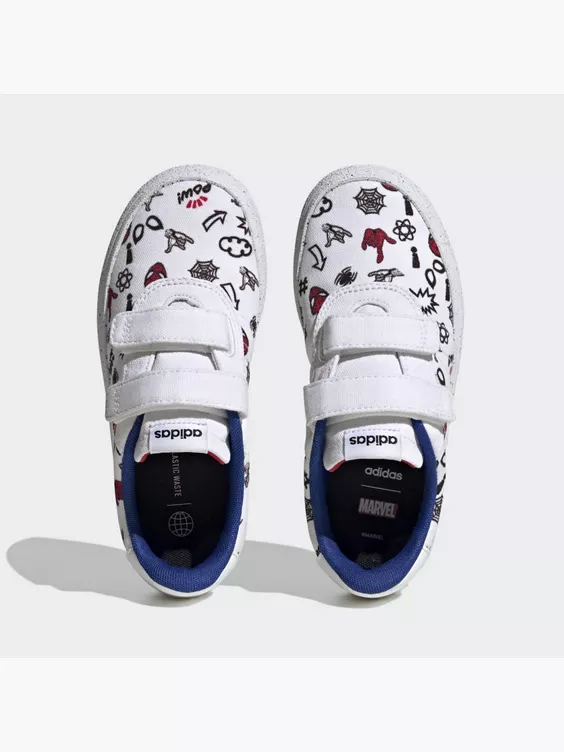 Adidas Adidas X Marvel VULCRAID3R Spider-Man Hook-and-Loop Schuh 4 Adidas Adidas X Marvel VULCRAID3R Spider-Man Hook-and-Loop Schuh – Bild 2